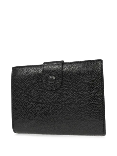 CHANEL Pre-Owned 1994-1996 CC bifold wallet Black 179225
