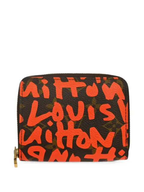 Louis Vuitton Pre-Owned 2008 Graffiti Zippy coin purse Brown 188612