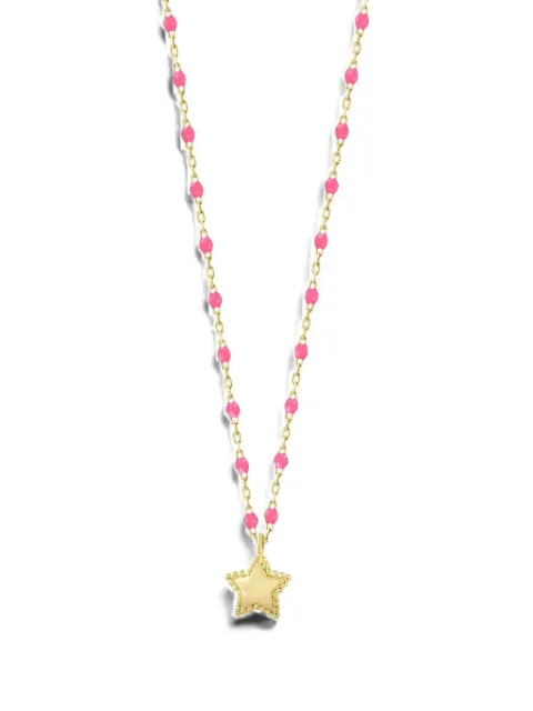 Gigi Clozeau Mini Gigi Star necklace Pink B1ET007