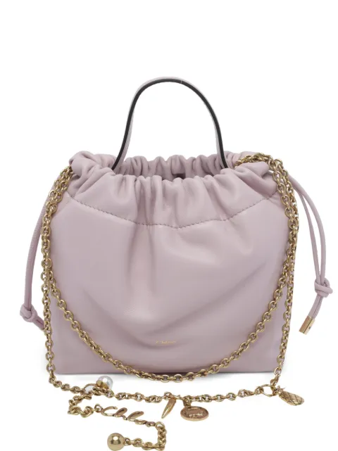 Chloé Icons charm-embellished bucket bag Pink CH26SP126R126