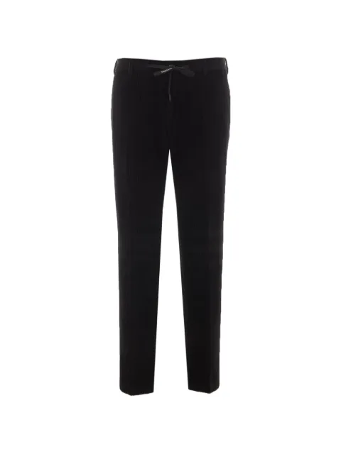 Circolo 1901 corduroy drawstring trousers Black CN5403