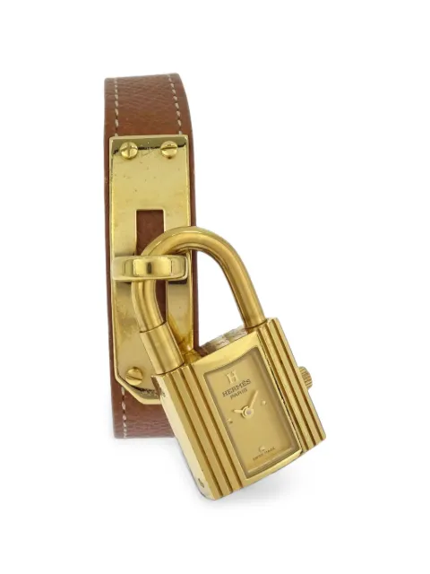 Hermès Pre-Owned 1997 Kelly 20mm watch Gold 197827