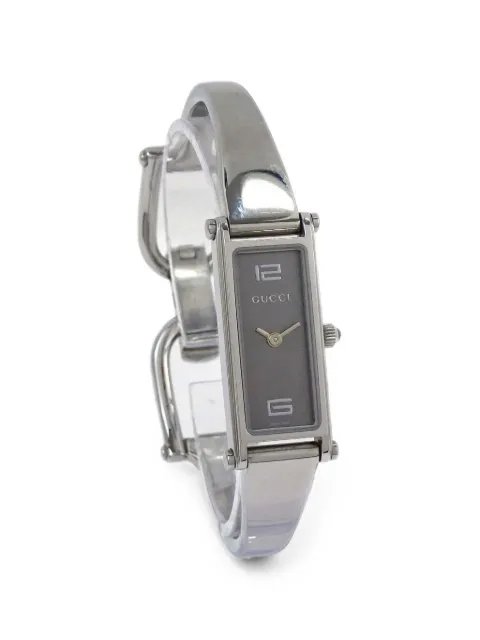Gucci Pre-Owned 1990-2000s 1500L 12mm watch Grey 168353