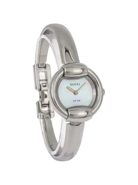 Gucci Pre-Owned 1400L 25mm watch White 168355