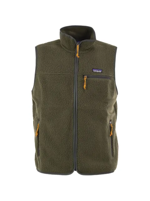 Patagonia Retro Pile fleece-texture gilet Green 22822