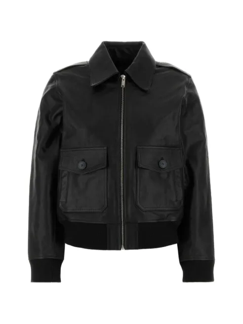 A.P.C. Gaelle leather jacket Black PXCDGF32052