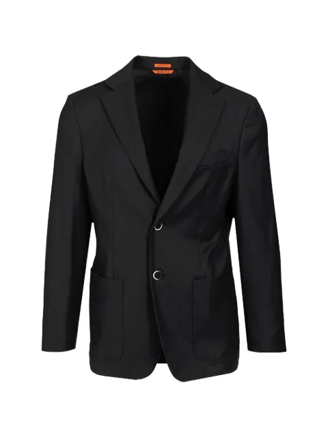 Barena Borgo Flan single-breasted notched-lapel blazer Blue GIU5200
