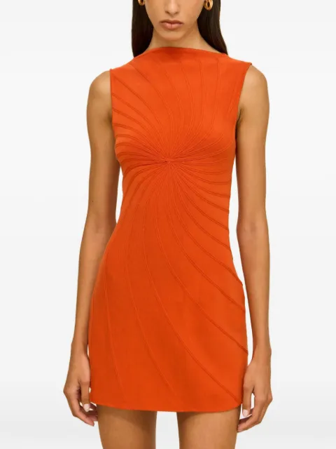 Cult Gaia Philippa knit dress Orange DR35268Y22052