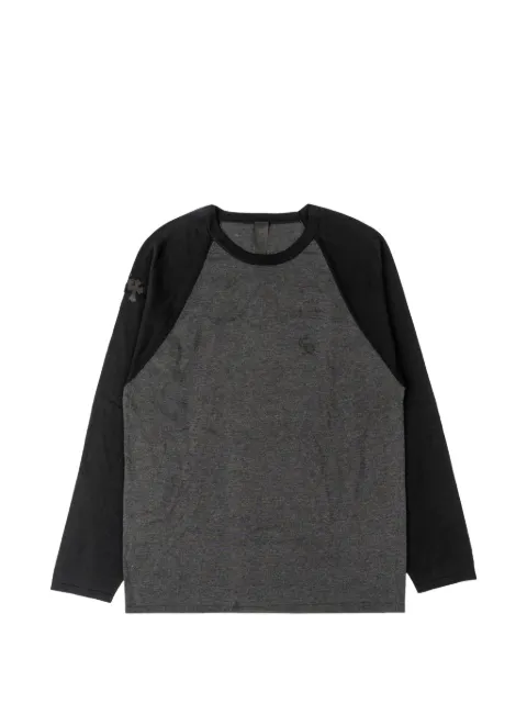 Chrome Hearts logo-embroidered patch T-shirt Grey CHRM1727