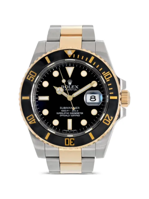 Rolex Submariner 40mm watch Black 116613