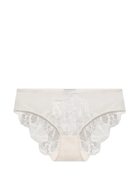 Hanro Lysia lace-trim briefs Neutrals 0707630