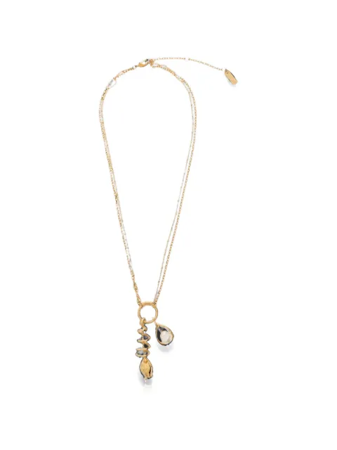 Chloé Tulip charm layered necklace Gold CH26WJN31BRE