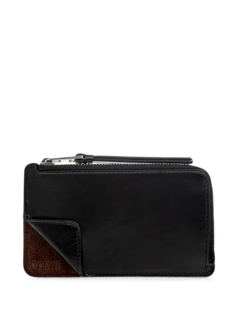 LOEWE zip-fastening cardholder Black C643Z40XAV