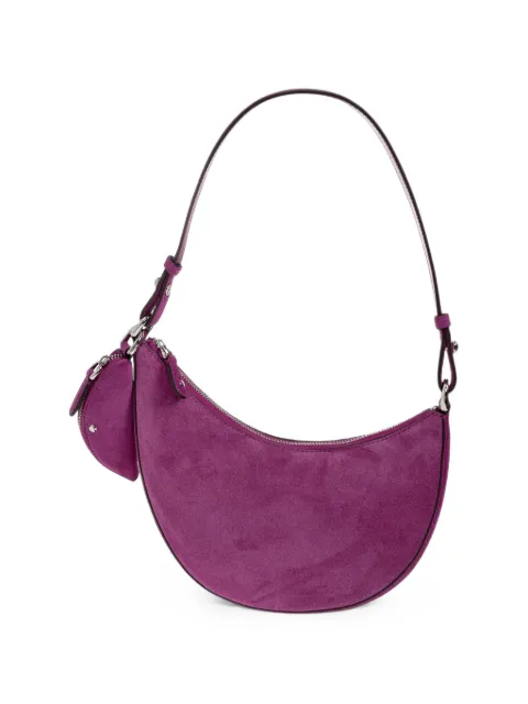 Kate Spade Duo Mini suede shoulder bag Purple KO7760