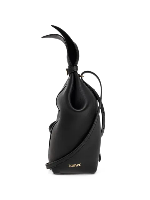 LOEWE Scarf backpack Black ABNYBL1X01
