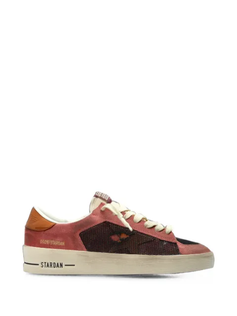 Golden Goose Stardan in pink suede with beige star Pink GWF00479F008488