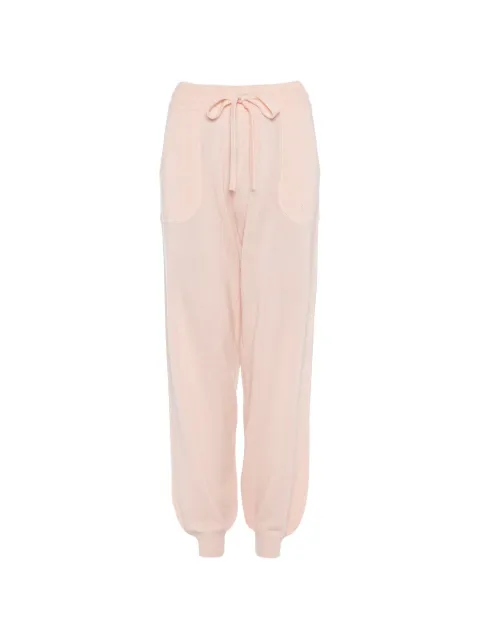 ERES Star drawstring track pants Pink 232327