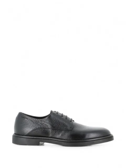 Alexander Hotto Deby grainy leather Derby shoes Black 70008