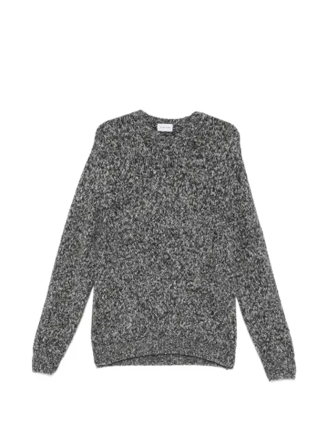 SCAGLIONE marl-knit crew-neck sweater Grey URW140