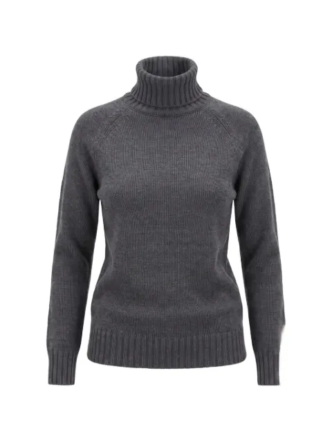 Drumohr roll-neck raglan-sleeve sweater Grey L5M114TL