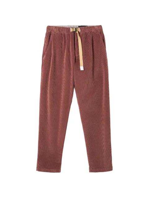 White Sand Greg corduroy tapered trousers Red 26WSU66181
