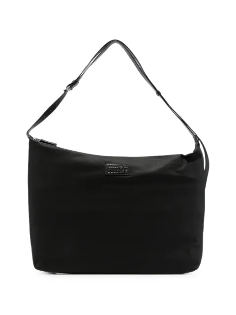 MM6 Maison Margiela logo-patch shoulder bag Black SB5WG0040DP9062T8013