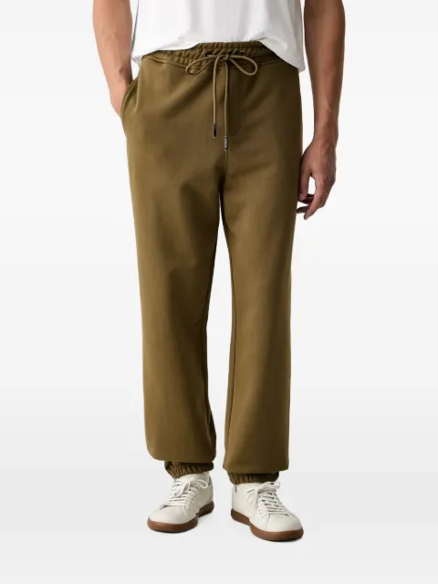 Iceberg logo-patch drawstring track pants Green B030630A