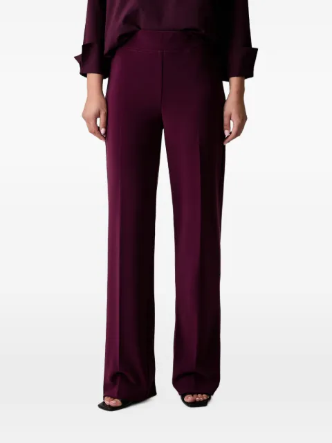 Joseph Ribkoff pressed-crease wide-leg trousers Purple 153088F26