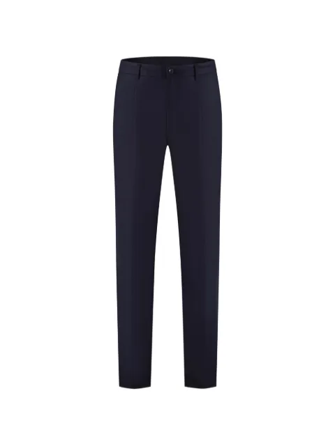 Marco Pescarolo pressed-crease tailored trousers Blue DIECI541507