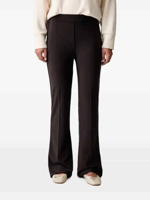 Joseph Ribkoff pressed-crease flared trousers Brown 163099F26