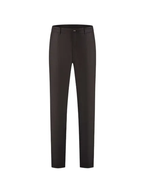 Marco Pescarolo drawstring straight-leg trousers Brown DIECI541510