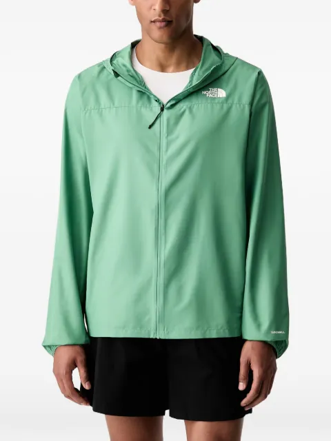 The North Face Fontanales logo-print windbreaker jacket Green NF0A8FYA