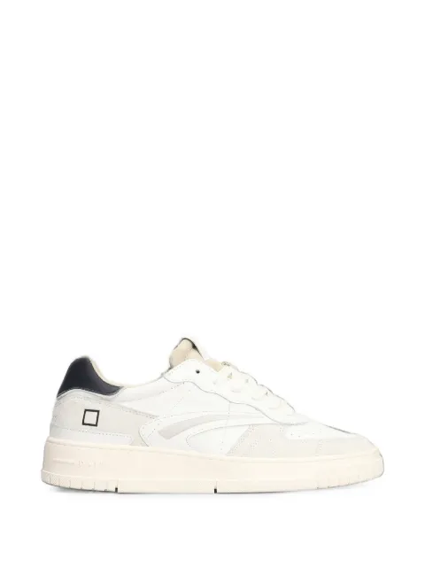D.A.T.E. Torneo Pure perforated panelled sneakers White M451TPCAWL