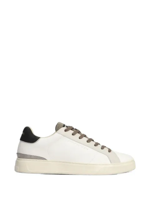 Crime London Blade logo-print panelled sneakers White 10701AA9