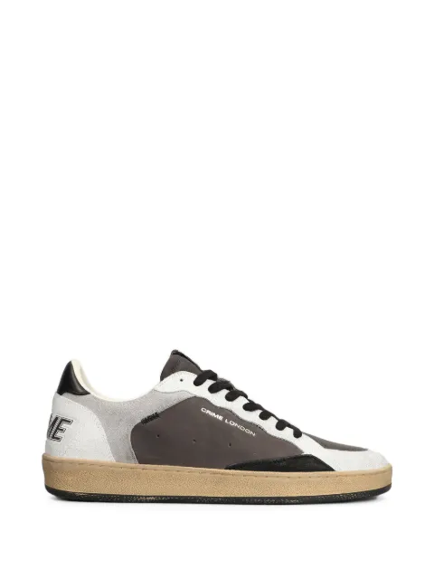 Crime London Chelsea leather sneakers Brown 10202AA9