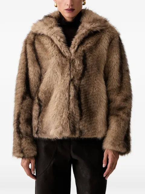 Silvian Heach faux-fur jacket Brown GPA26467PL
