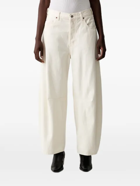 Scotch & Soda logo-patch jeans White ULM01503F