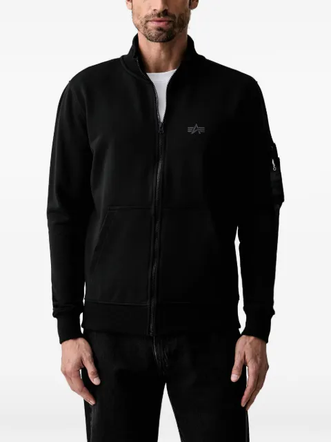 Alpha Industries DTM zip-up sweatshirt Black 268302