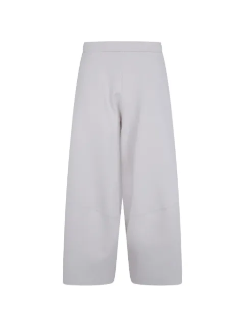 PierAntonioGaspari seam-detail wide-leg trousers Neutrals 1V6582TQD1