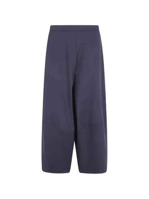 PierAntonioGaspari seam-detail wide-leg trousers Blue 1V6582TQD1