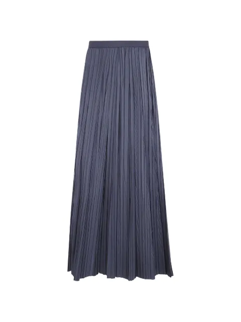 PierAntonioGaspari pleated maxi skirt Black 1V6405TQD3