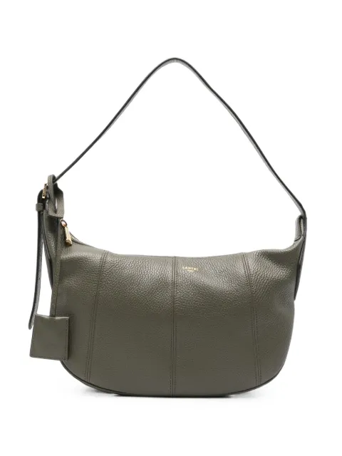 Lancel grained leather shoulder bag Green A13993