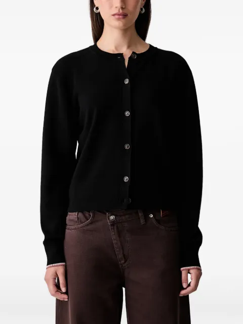 Scotch & Soda embroidered button-up cardigan Black U9B01611T