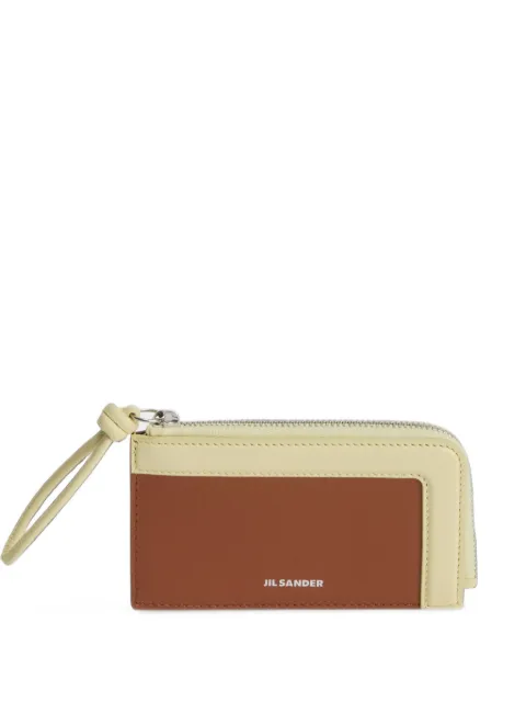 Jil Sander Giro coin purse small Brown J07UI0003P8922