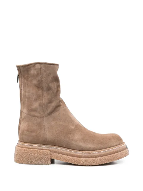 Alberto Fasciani Gill suede chunky-sole ankle boots Neutrals GILL86035