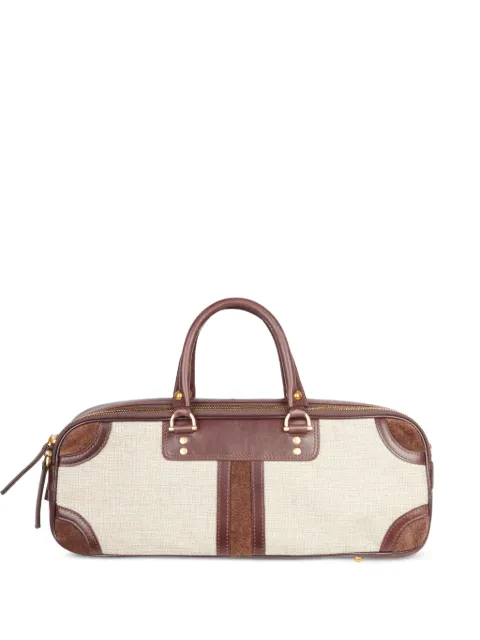 JNBY panelled leather tote bag Neutrals 7Q8L10100