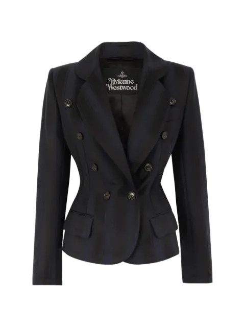 Vivienne Westwood Georgia striped jacket Blue 1401008MW01NH
