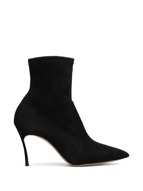 Casadei pointed-toe ankle boots Black 1R672H080TT0005