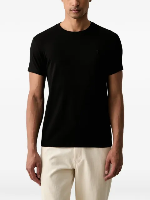 Trussardi logo-embroidered T-shirt Black G0228000123N