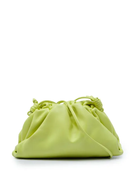 Bottega Veneta Pre-Owned 2012-2026 Lambskin The Mini Pouch crossbody bag Green N6JZAS6H9DWK1785